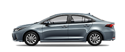 Szürkéskék Hybrid Toyota Corolla Sedan
