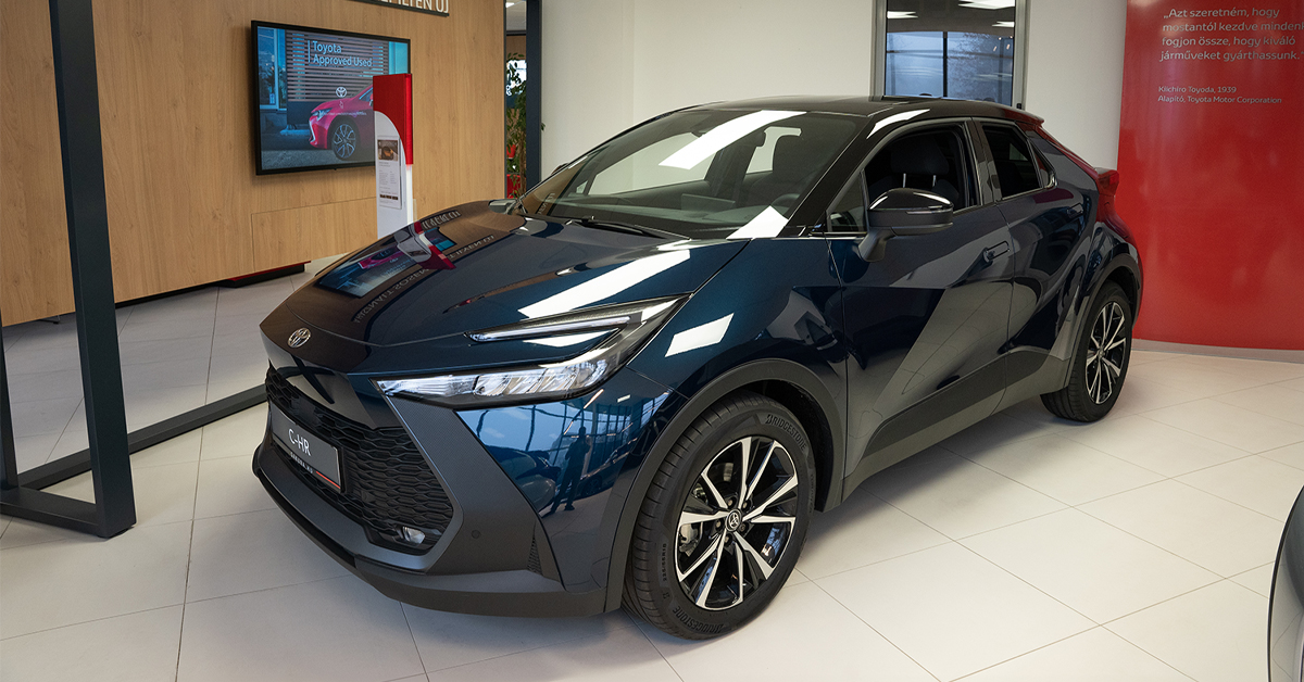 Kék Toyota C-HR Hybrid Kék Toyota C-HR Hybrid